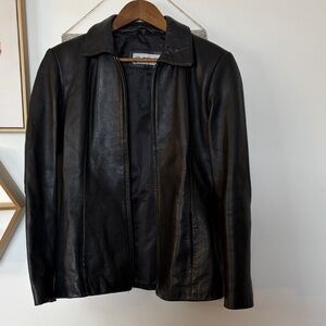 Boeing 100% Leather Jacket Women’s Small